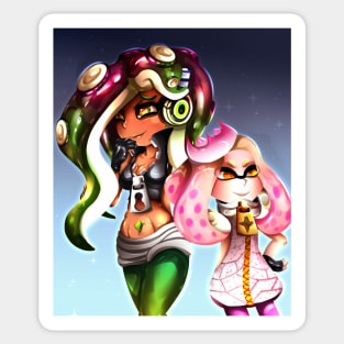 Pearl and Marina Sticker